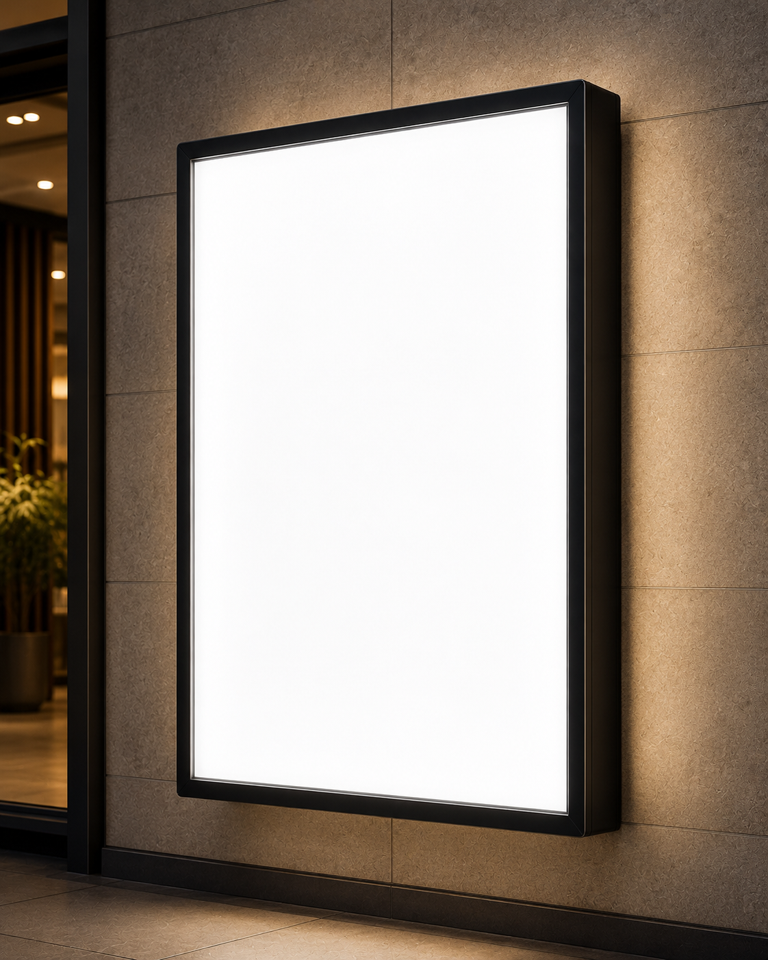 LED Backlit Signage Light Board